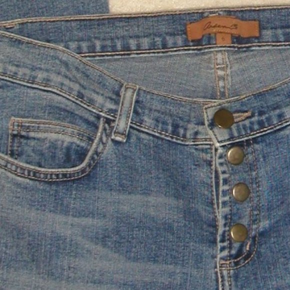 AB 2501 Arden B (Size 6 Long) Distress Spandex   Denim (Boot Leg) - Picture 9 of 12